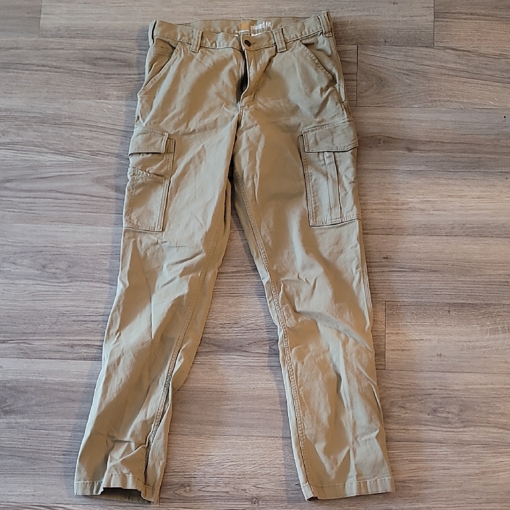Men's Tan Carhartt Pants